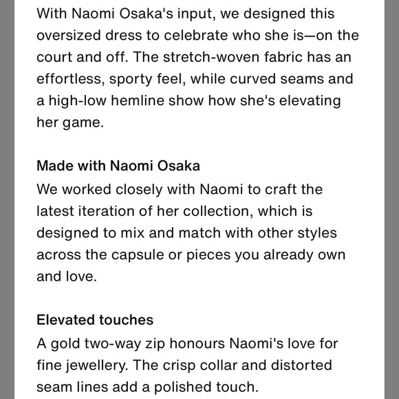 Nike Naomi Osaka Dress - Picture 11 of 12